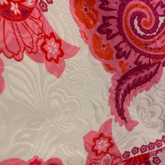 Shein Skirt White/Pink/Orange Size Small - Picture 3 of 5